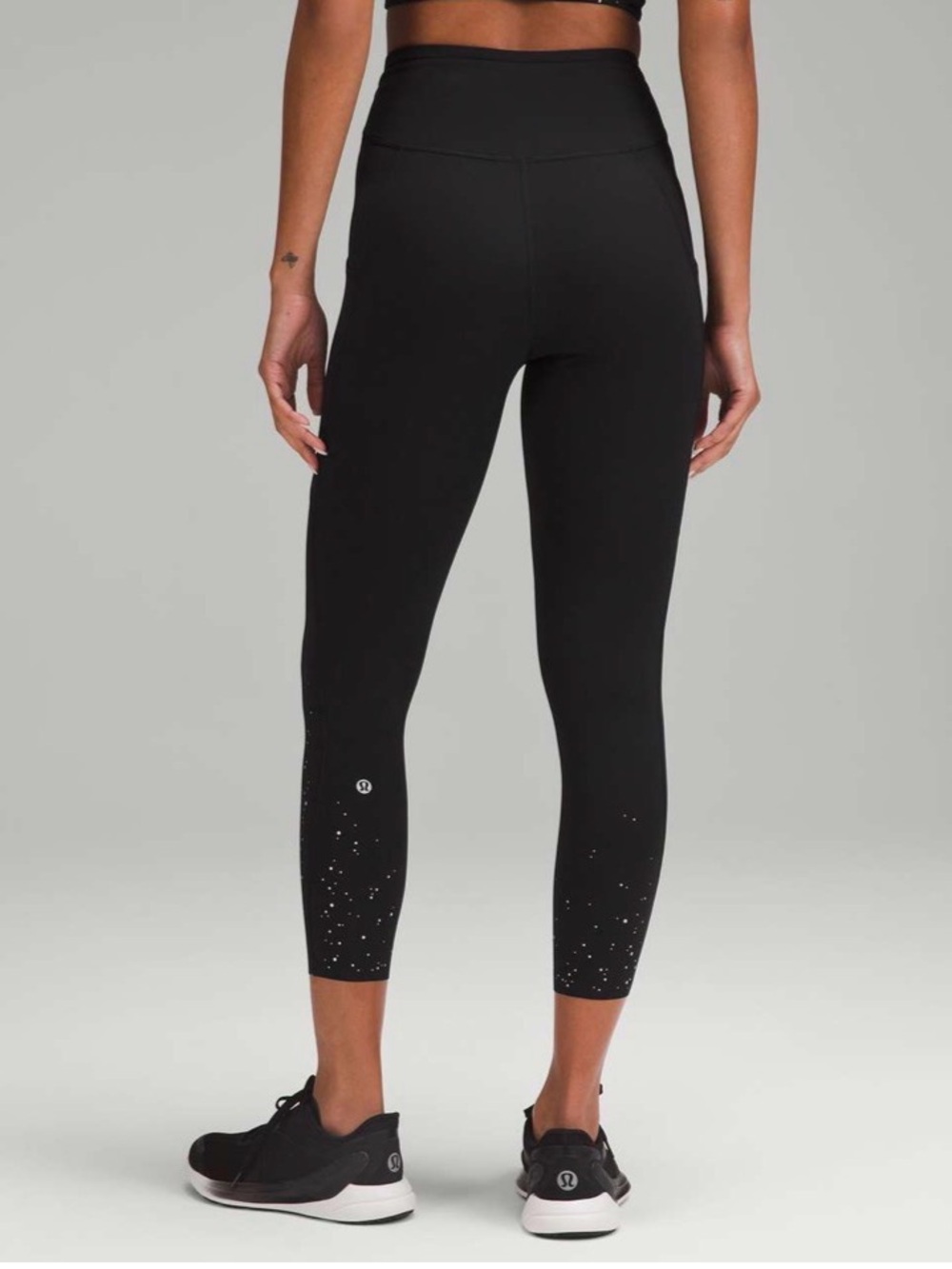 Lululemon Fast & Free Reflective High Rise Crop 23” Leggings W/ Pockets *Updated